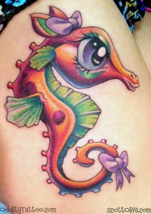 Scott Olive - Girly Seahorse