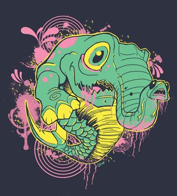 Scott Olive - Oddity T-shirt design