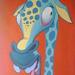 Baby Room Giraffe Original Art Design Thumbnail