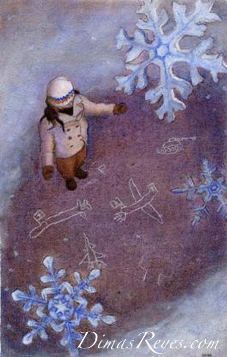 Tattoos - Untitled acrylic on canvas - 55894