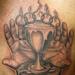 Tattoos - Black and Grey Meaning of Life Tattoo - 61827