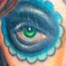 Color Day of the Dead Girl Tattoo Design Thumbnail