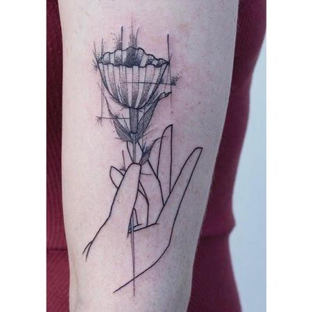 Tattoos - Carleys Flower - 128889