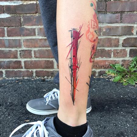 Tattoos - Knife Tattoo - 128296
