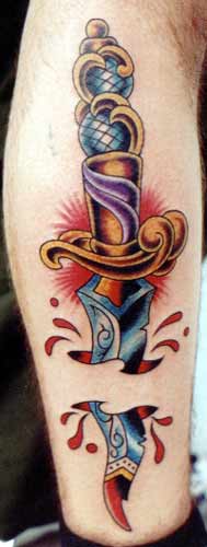 knife skin rip by josh hoffman tattoonow knife skin rip by josh hoffman tattoonow