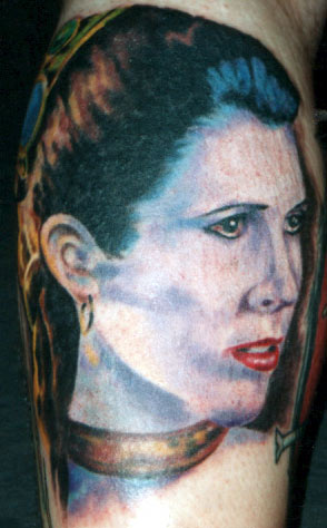 Tattoos - Josh Hoffman - Princess Leia