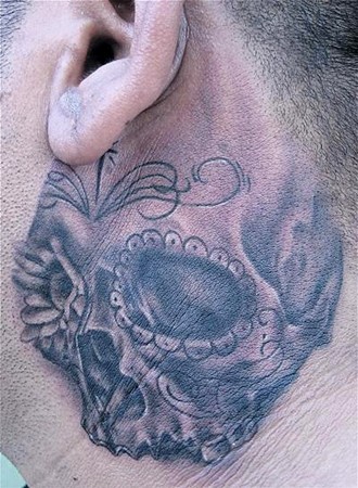sugar skull tattoo. Sugar Skull Tattoo