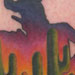 tattoo galleries/ - Horse and Cowboy in the Desert