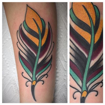 Tattoos - Feather - 128076
