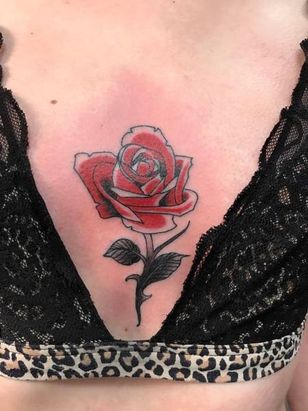 Tattoos - Rose - 128078