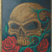 Art Galleries - Skull and Roses - 57213