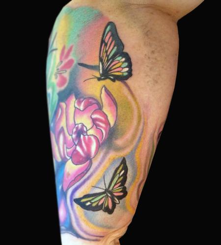 Amel Tattoo background designs for sleeves