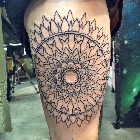 Ashes Bardole - Mandala Tattoo