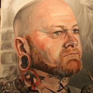 Tattoos - Dannie Clinage Portrait - 79964