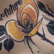 Tattoos - New school tradition roses - 92056
