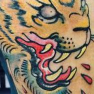 Tattoos - Tiger head - 93765