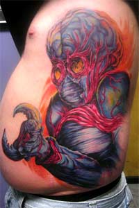 Looking for unique Paul Acker Tattoos?  This Island Earth