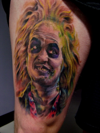 beetlejuice tattoo
