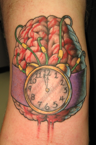 Tattoos - Fine Line tattoos - timebomb