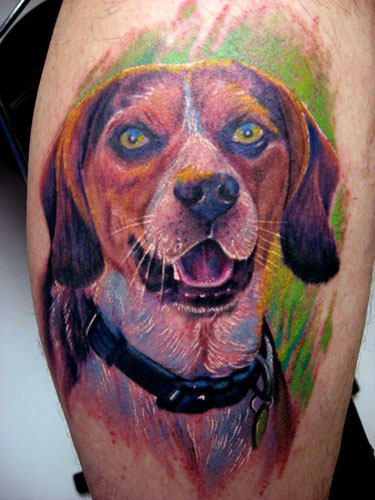 Tattoos Tattoos Nature Animal Dog Dog Portrait
