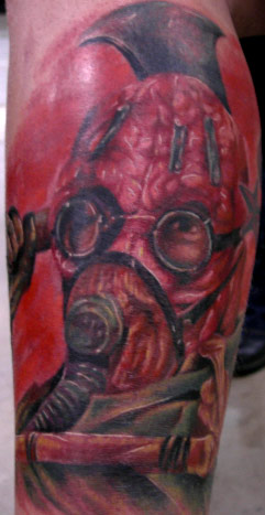 Tattoos - Movie Sci Fi tattoos - Earl