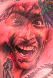 Looking for unique Paul Acker Tattoos?  Evil Dead