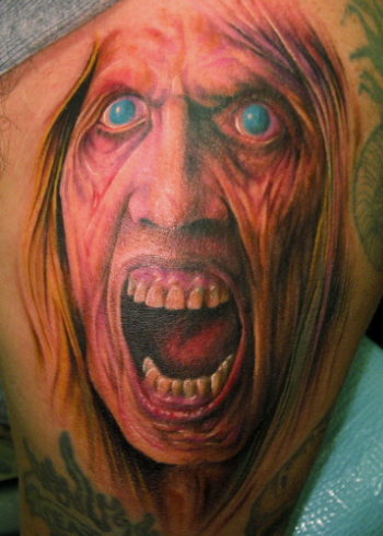 Tattoos - Movie Horror tattoos - Flesheater