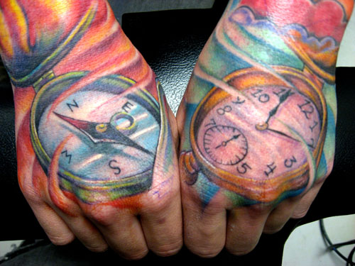 Tattoos Paul Acker Hands