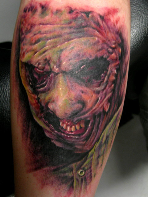 Tattoos - Movie Sci Fi tattoos - Leatherface