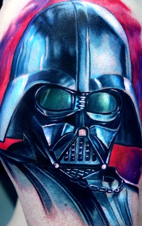 Star Wars Tattoos on Tattoo Gathering Tattoos Paul Acker Darth Vader Star Wars Tattoo