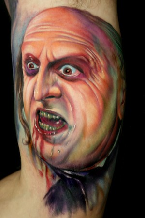 Paul Acker - Penguin From Batman Returns Tattoo