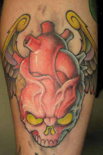 Tattoos - Fine Line tattoos - skullheart