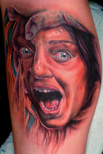 zombie tattoos. Evil Zombie tattoos