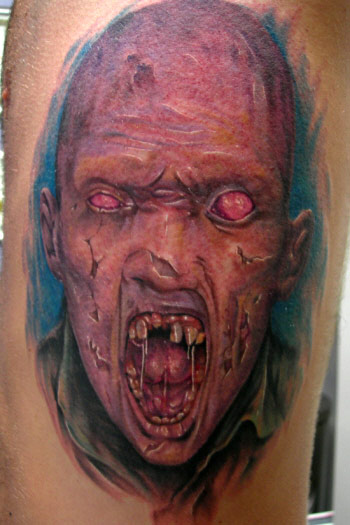 Tattoos - Movie Sci Fi tattoos - Zombie Rot