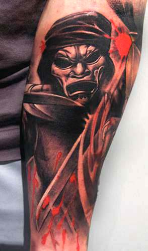 Tattoos - Movie Sci Fi tattoos - 300 movie sleeve tattoo