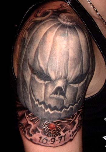 Looking for unique Paul Booth Tattoos Evil Jack O'Lantern tattoo