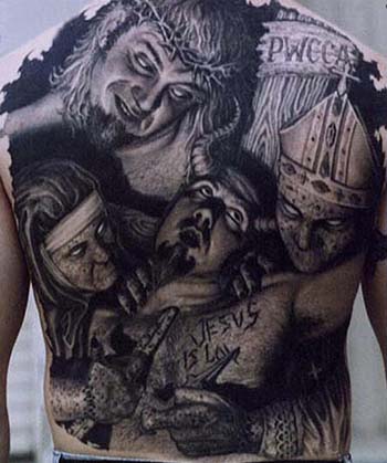 Tattoos - Jesus is Love tattoo - 28930