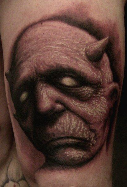 Paul Booth - Demon Tattoo
