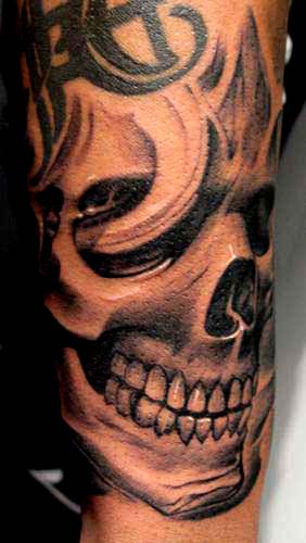 Death Skull Tattoo