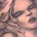tattoo galleries/ - Black and gray woman full side tattoo