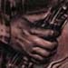 tattoo galleries/ - Saxophone player portrait tattoo - 28900