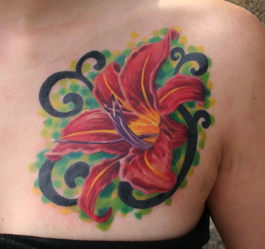Phil Young - chest lily