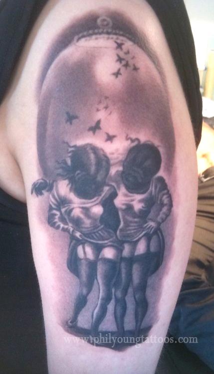 salvador dali tattoos. Salvador Dali tattoo