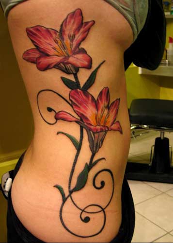 tattoo tiger. Tiger Lily Tattoo