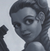 Princess Leia! Original Art Design Thumbnail