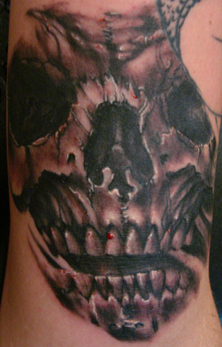 skull tattoos arm. Tattoos middot; Page 1. Skull