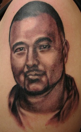 Tattoos - Eric James - portrait of her boyfriend