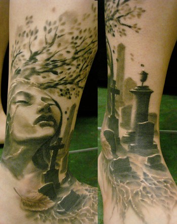 Tattoos - Eric James - A girl, a cemetery, a memory