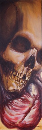 Art Galleries - Eric James - Skull with heart
