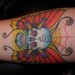 tattoos/ - Butterfly Skull, tattoo by Ben Pease  - 37245